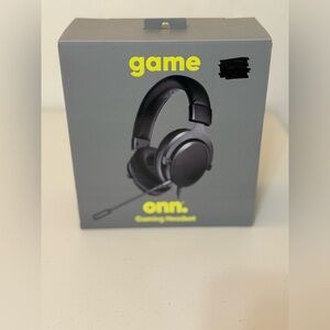 Onn Black Gaming Headset